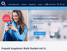 Tablet Screenshot of o2-freikarte.de